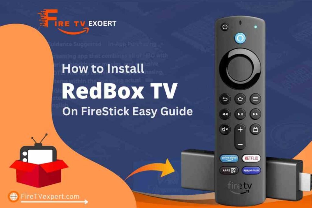 Install RedBox TV on Firestick