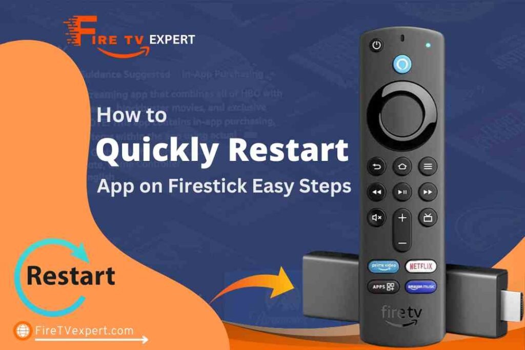 Restart an App on Firestick