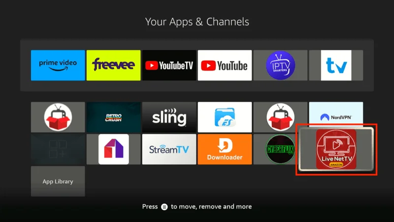 Live NetTV On FireStick Setting Up Favorites For Quick Access