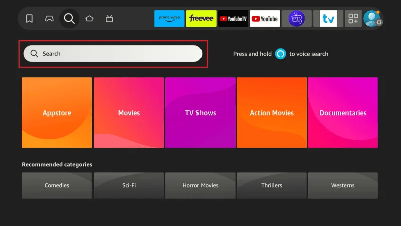 Setup Aptoide TV on Firestick