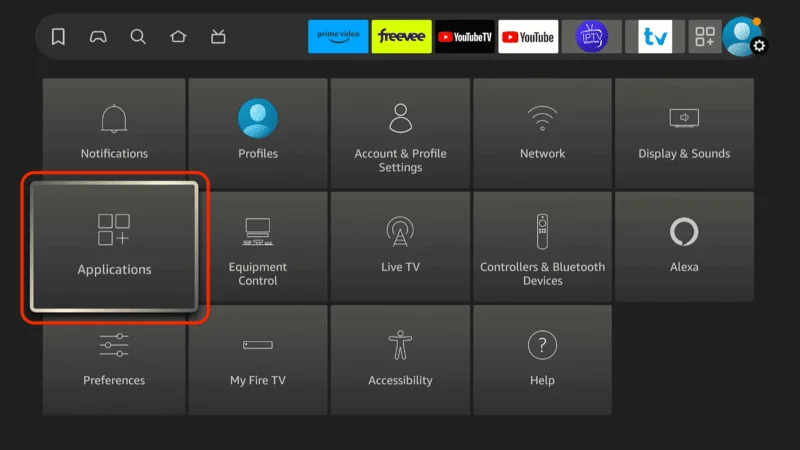 Restart Firestick Applications