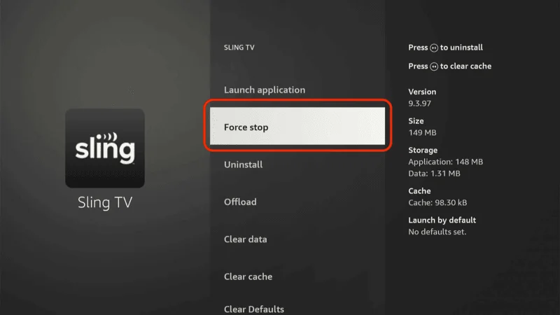 Firestick App Reset Procedure 