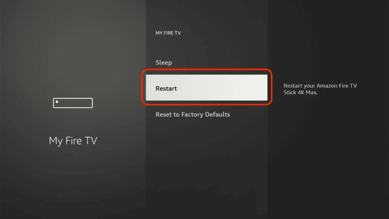 Firestick Quick App Restart 