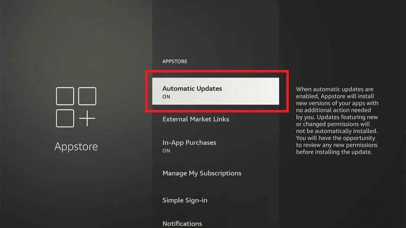 Automatic update-Best Settings For A Fast Firestick