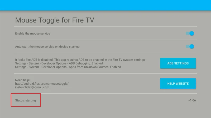 Mouse Toggle FireStick Navigation 