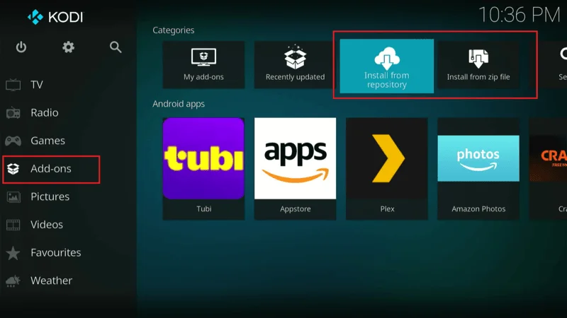 Kodi installation without downloader 