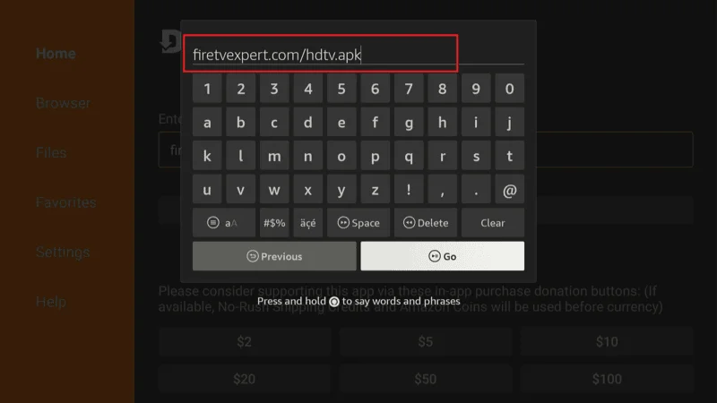 Stream HDTV on FireStick with APK 