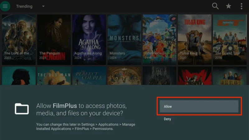 FireStick Setup FilmPlus APK