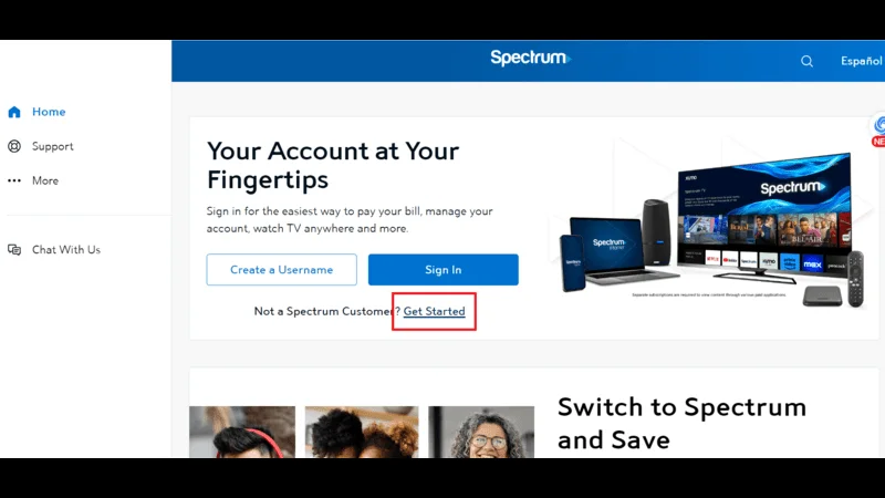 Download Spectrum on Fire TV Stick 